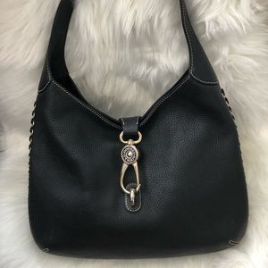 DOONEY & BOURKE Black Leather Handbag